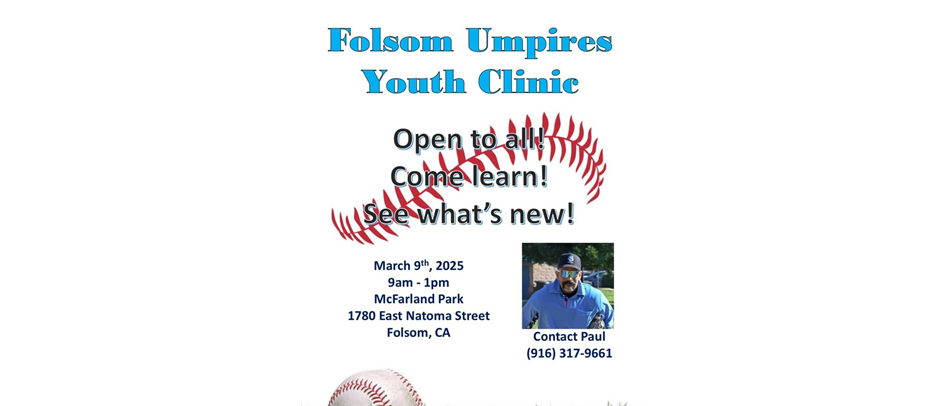 Upcoming Umpire Clinic